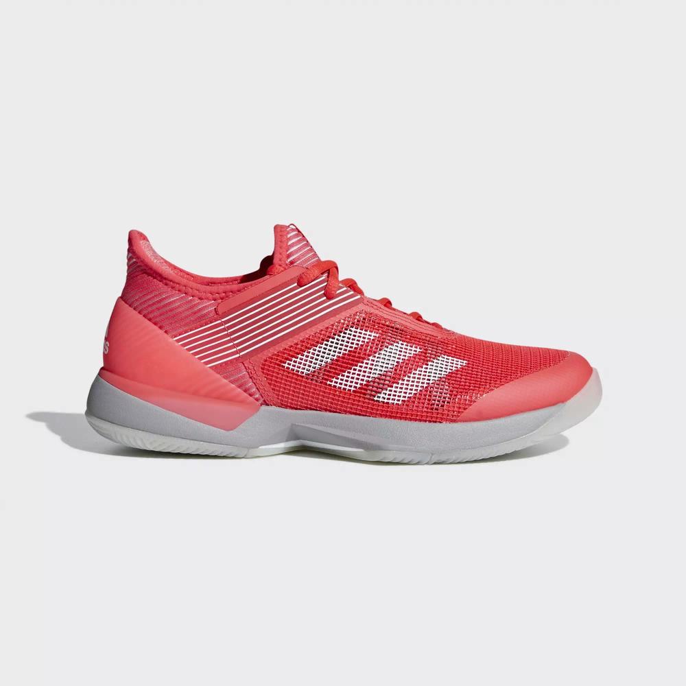 Adidas Adizero Ubersonic 3.0 Zapatillas De Tenis Rojos Para Mujer (MX-52088)